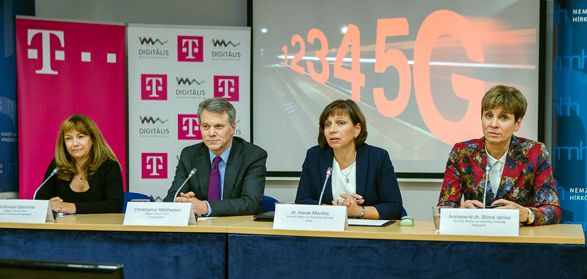 A Magyar Telekomnak kiadott frekvenciakijelöléssel és rádióengedéllyel indul a 4G új korszaka 2 Kövesi Gabriella a Magyar Telekom Nyrt. szabályozási igazgatója