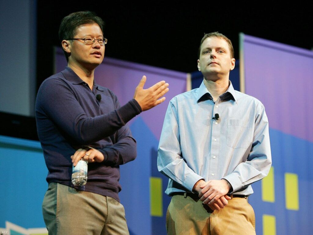 A Yahoo bukását már előre lehetett tudni 5 yahoo Jerry Yang és David Filo